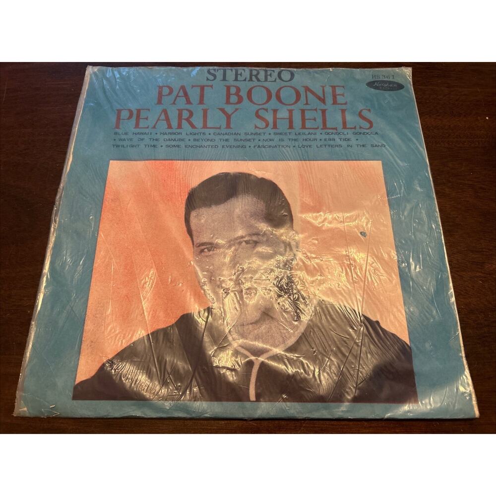 PAT BOONE PEARLY SHELLS / VINYL/Import/HS-361 Haishan Records
